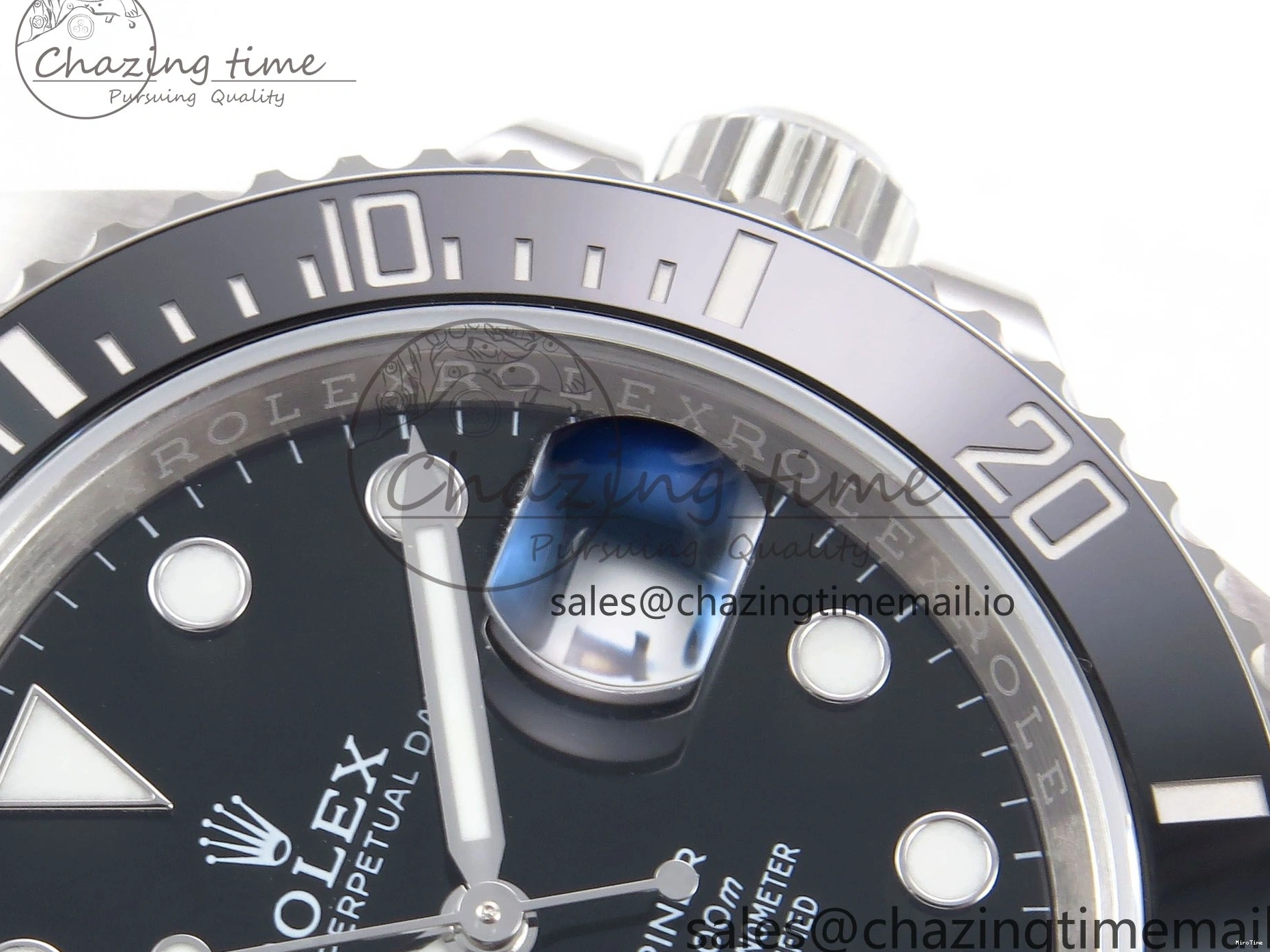 MiroTime 0125 OdorResistant Submariner 41mm 126610 LN Black Ceramic EWEF 1:1 Best Edition on Bracelet SH 1038